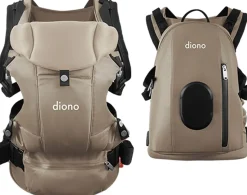 Diono Carus Complete 4-in-1 Baby Carrier + Detachable Backpack - Sand