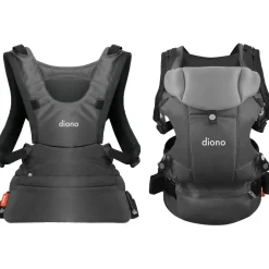 Diono Carus Essentials 3-in-1 Baby Carrier - Light Grey