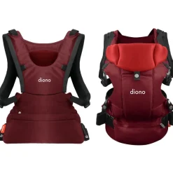 Diono Carus Essentials 3-in-1 Baby Carrier - Red