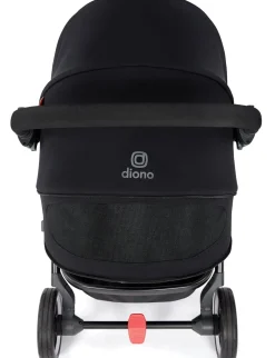 Diono Excurze Stroller & Carrycot - Black Midnight