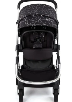 Diono Excurze Stroller - Luxe Black Platinum