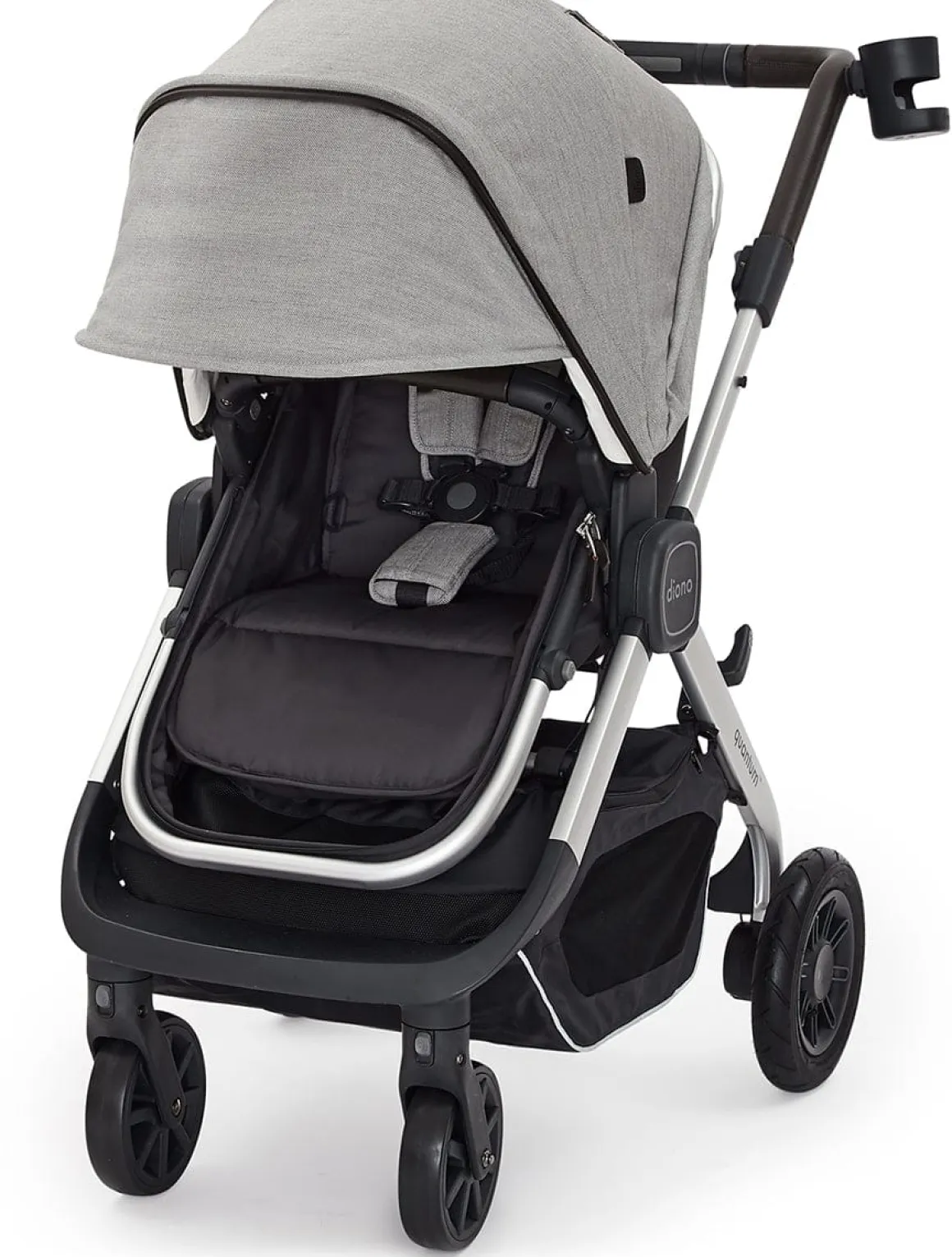 Diono Quantum Classic Stroller - Light Grey