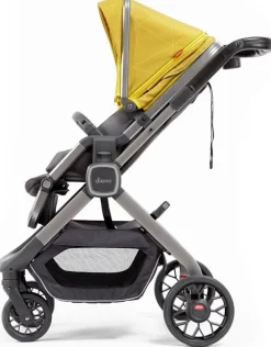 Diono Quantum 2 Stroller - Charcoal Copper Hive