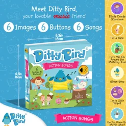 Ditty Bird Musical Books - Action Songs