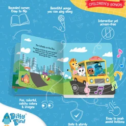 Ditty Bird Musical Books - Children's Songs