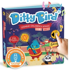 Ditty Bird Musical Books - Chinese Children's Songs