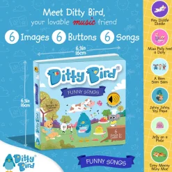 Ditty Bird Musical Books - Funny Songs