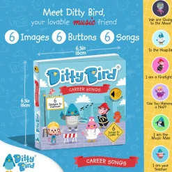 Ditty Bird Musical Books - When I Grow Up Songs