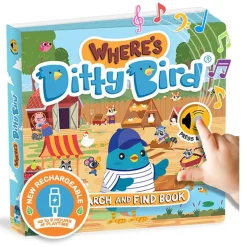 Ditty Bird Musical Books - Where's Ditty Bird