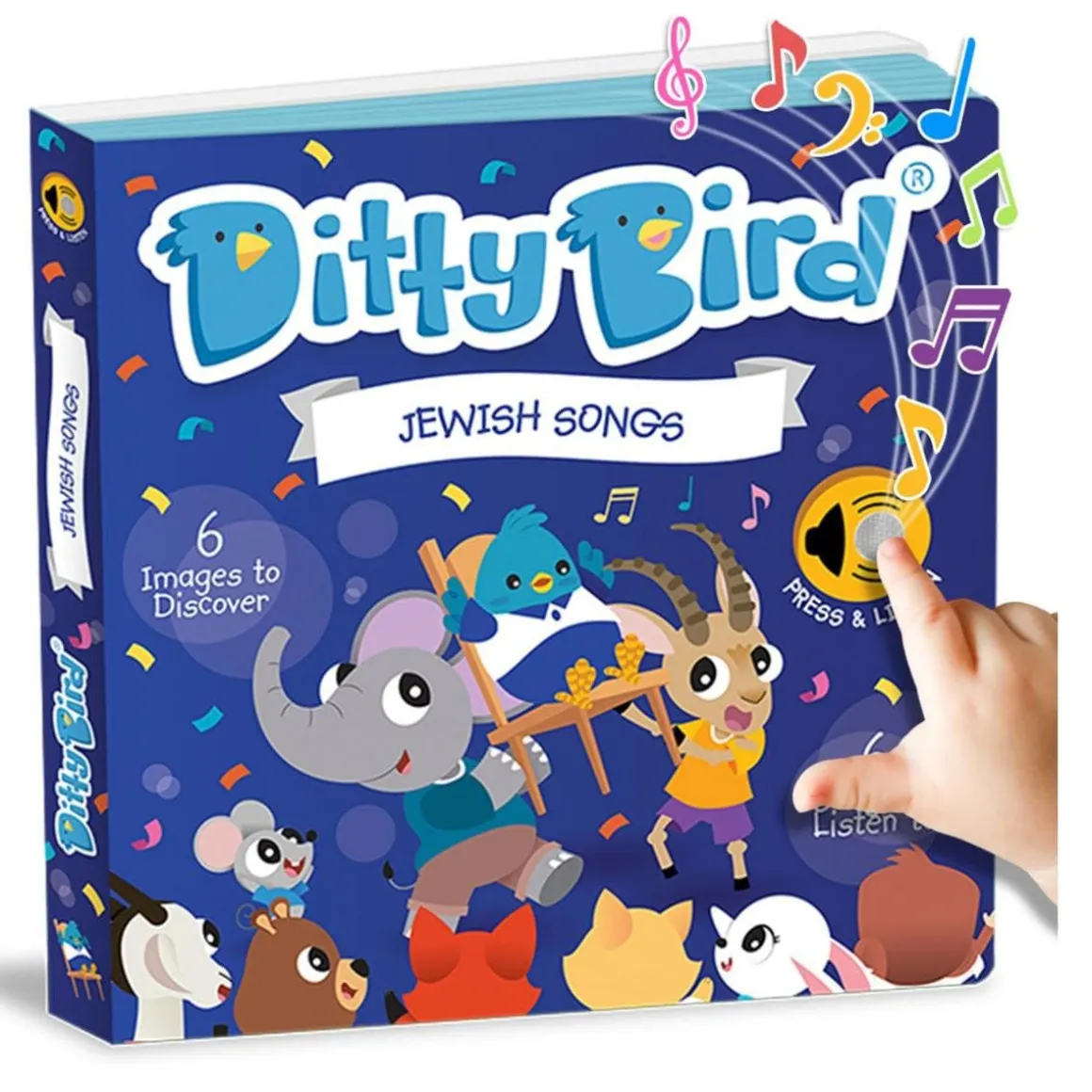 Ditty Bird Sound Book - Jewish Songs