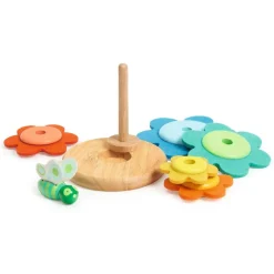 Djeco Butterflower Stacking Game
