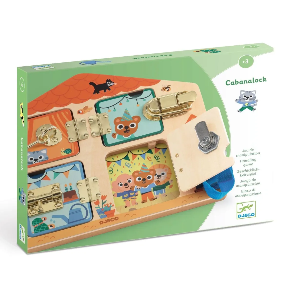 Djeco Cabanalock Skill Board