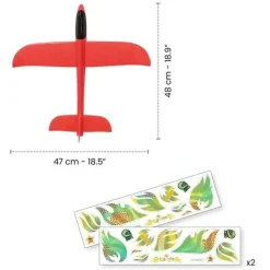 Djeco Fire Plane Glider