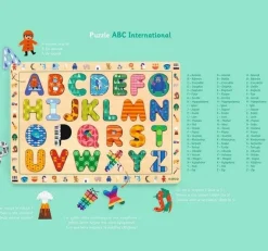 Djeco International ABC Wooden Puzzle