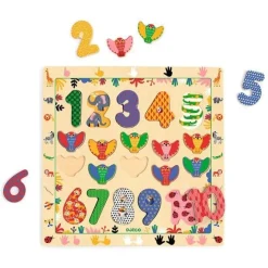 Djeco 1 to 10 Wooden Puzzle