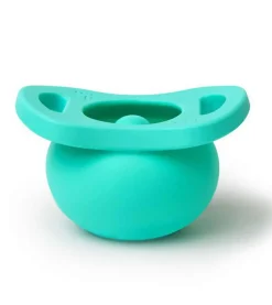 Doddle & Co. The Pop Pacifier, 2 Pack - Oh Happy Grey + In Teal Life