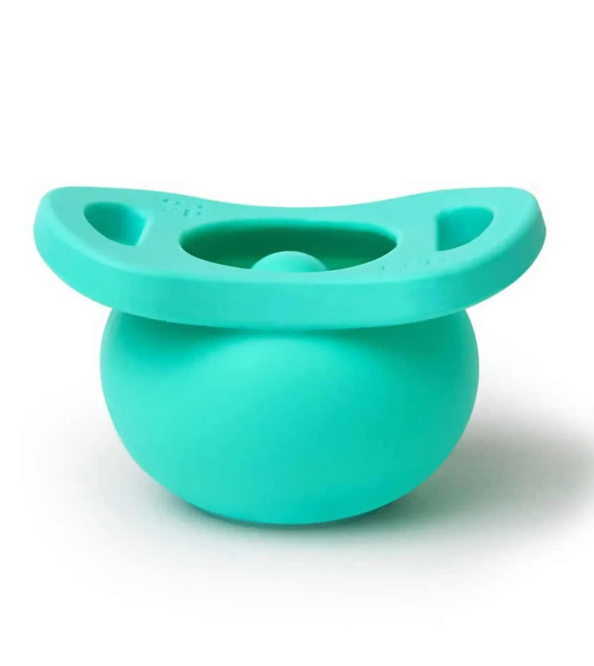 Doddle & Co. The Pop Pacifier, 2 Pack - Oh Happy Grey + In Teal Life