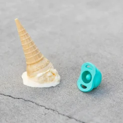Doddle & Co. The Pop Pacifier, 2 Pack - Oh Happy Grey + In Teal Life