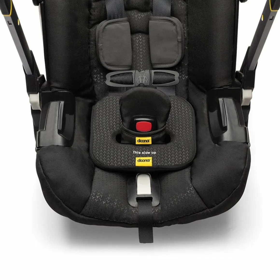 Doona+ Infant Car Seat & Stroller + SensAlert Pad Bundle - Nitro Black