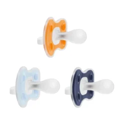 Dr. Brown's Advantage One-Piece Pacifiers, Stage 2 - Blue, 3-Pack