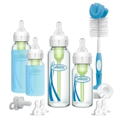 Dr. Brown's Glass Narrow Anti-Colic Options+ Baby Bottle Starter Gift Set