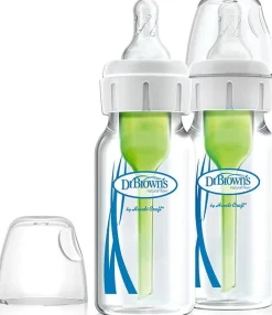 Dr. Brown's 4 oz Glass Options Bottle - 2 Pack