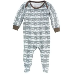 DwellStudio Cars Grey Playsuit 0-3 Mo.