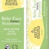 Earth Mama Baby Face Mineral Sunscreen Face Stick, SPF 40