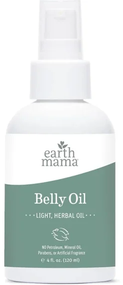 Earth Mama Belly Oil, 4oz