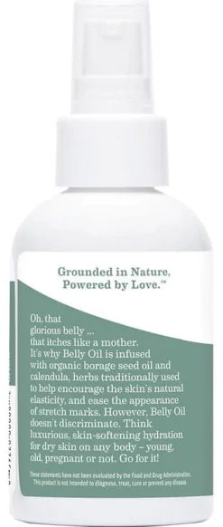 Earth Mama Belly Oil, 4oz