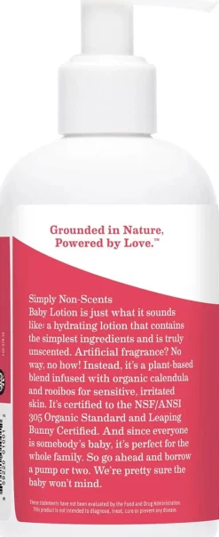 Earth Mama Non-Scents Super Stars Baby Wash and Lotion Bundle