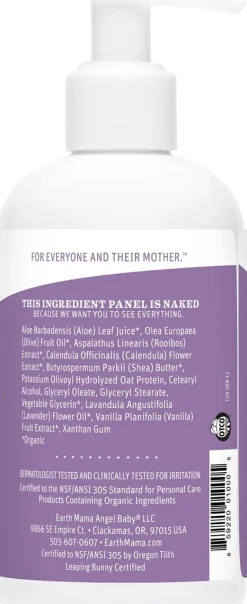 Earth Mama Ridiculously Relaxing Lavender Baby Wash and Lotion Bundle
