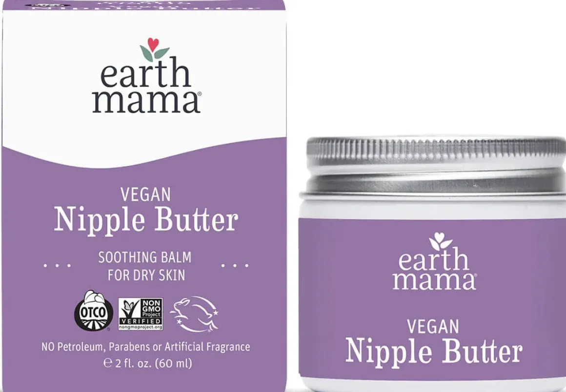 Earth Mama Vegan Nipple Butter, 2 fl. oz.