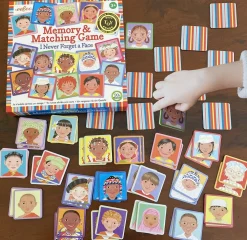 eeBoo Memory & Matching Game - I Never Forget a Face