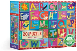 eeBoo 20 Piece Big Puzzle - Animal ABC