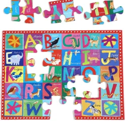 eeBoo 20 Piece Big Puzzle - Animal ABC