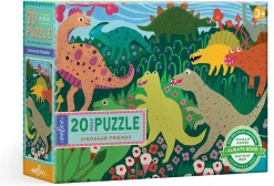 eeBoo 20 Piece Big Puzzle - Dinosaur Friends