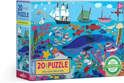 eeBoo 20 Piece Big Puzzle - Sea Exploration