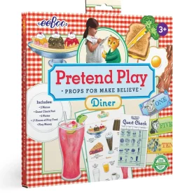 eeBoo Pretend Play Set - Best Pals Diner