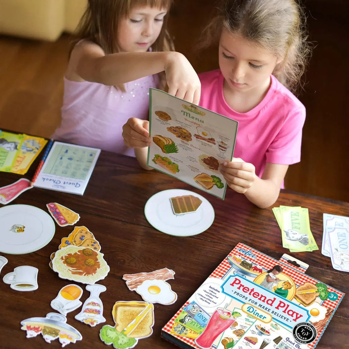 eeBoo Pretend Play Set - Best Pals Diner