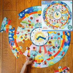 eeBoo Puzzle - Around the Clock