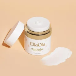 EllaOla Moisturizing Baby Face Cream, Fragrance Free