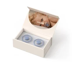 Emulait Pacifier 2-Pack, 0-6 Months - Blue