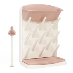 Emulait x Ubbi Drying Rack & Bottle Cleaning Brush