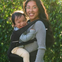 Ergobaby Alta Hip Seat Mesh Baby Carrier - Onyx Black