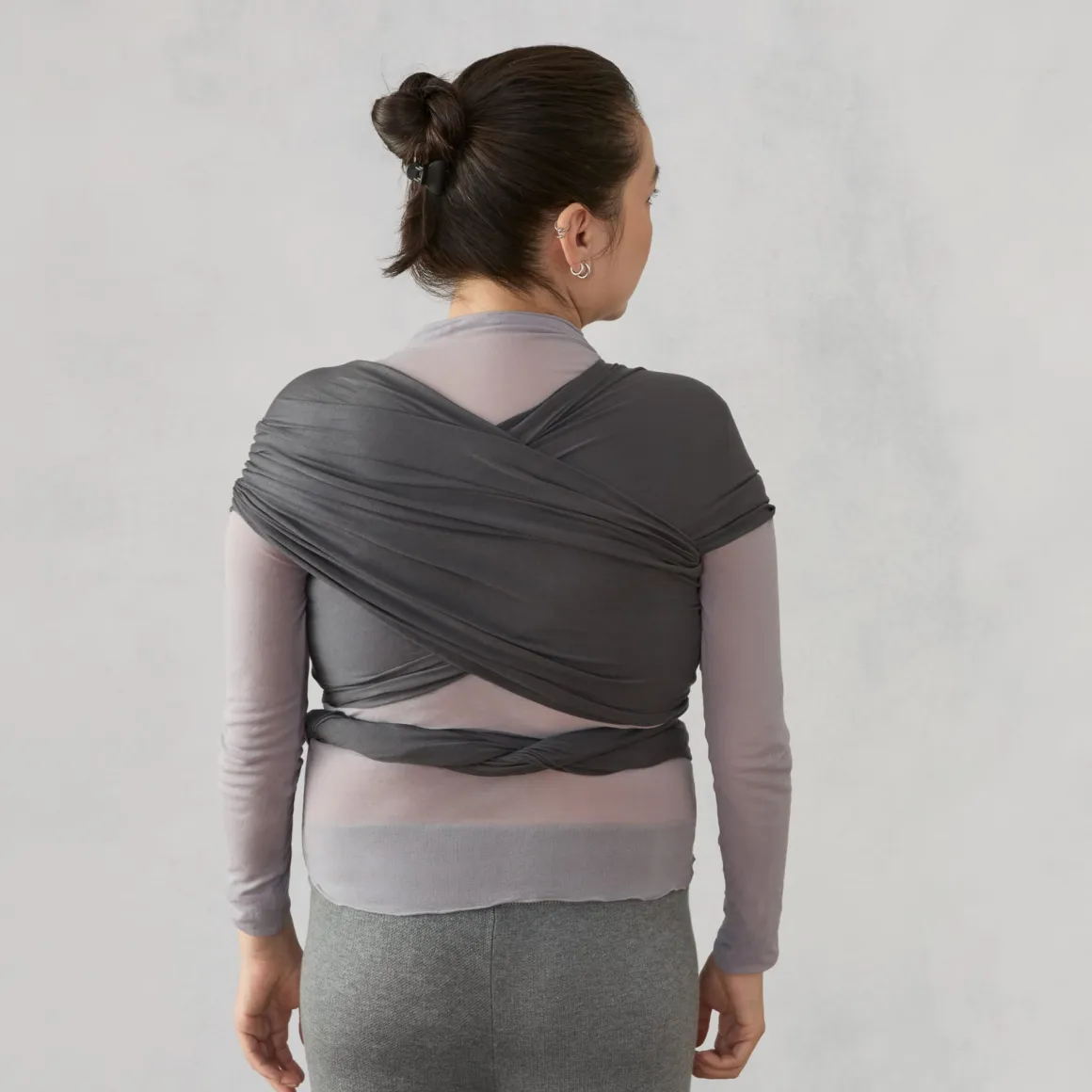 Ergobaby Aura Wrap, Sustainable Knit - Soft Black