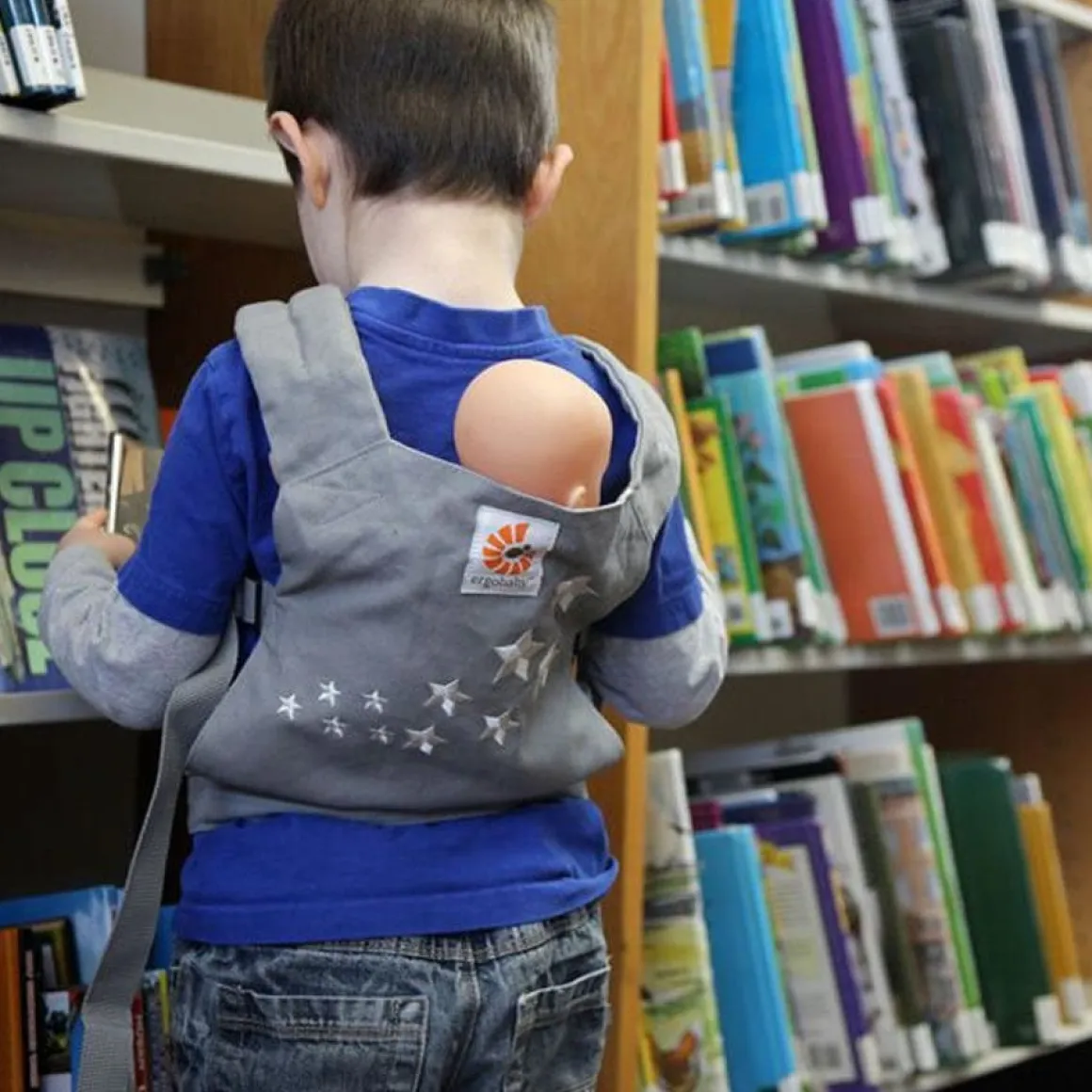 Ergobaby Doll Carrier - Galaxy Grey