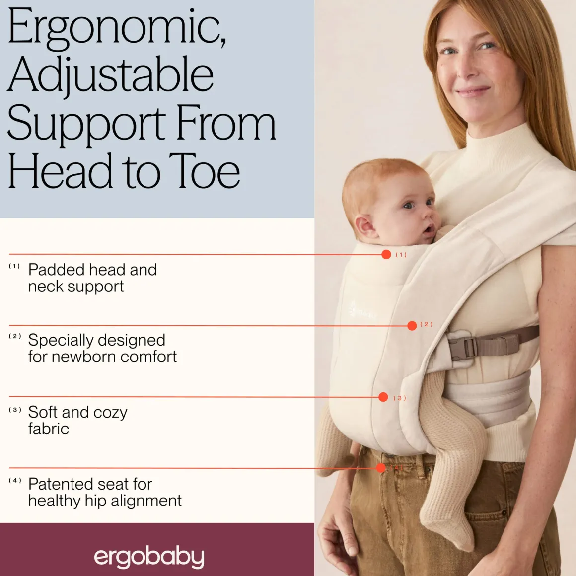 Ergobaby Embrace Carrier - Jade