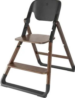 Ergobaby Evolve Chair + Kitchen Tower Bundle - Dark Wood
