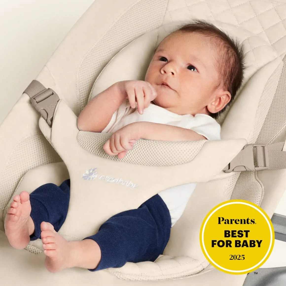 Ergobaby Evolve 3-in-1 Bouncer - Cream